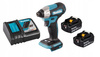 Makita Aku Wkrętarka Zakrętarka 18V LXT 140Nm 2x3Ah BL1830 DC18RC DTD157Z