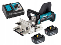 Makita Frezarka Lamelownica Do Rowków LXT 18V 2x3Ah BL1830 DC18RC DPJ180Z