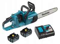 Makita Aku Piła Pilarka Łańcuchowa LXT 2x18V 2x5Ah BL1850 DC18RC DUC353Z