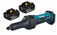 Makita Aku Szlifierka Prosta LXT 18V 6 mm 2x6Ah BL1860 DGD800Z
