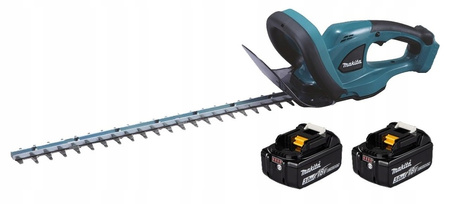 Makita Akumulatorowe Nożyce Do Żywopłotu LXT 18V 520mm 2x3Ah BL1830 DUH523Z