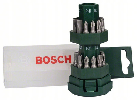 Zestaw bitów Bosch 2607019503 25 sztuki