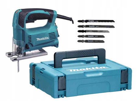 Makita Wyrzynarka 4329 230V 450W Brzeszczoty A-86898 Walizka Makpac