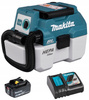 Makita Aku Odkurzacz Przemysłowy LXT 18V 7,5L 50W 1x3Ah DC18RC DVC750LZX1