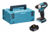 Makita Aku Wkrętarka Zakrętarka 18V LXT 1/4 140Nm 1x6Ah BL1860 DTD157ZJ