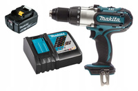 Makita Aku Wiertarko Wkrętarka Udar LXT 18V 1x5Ah BL1850 DC18RC DHP451Z