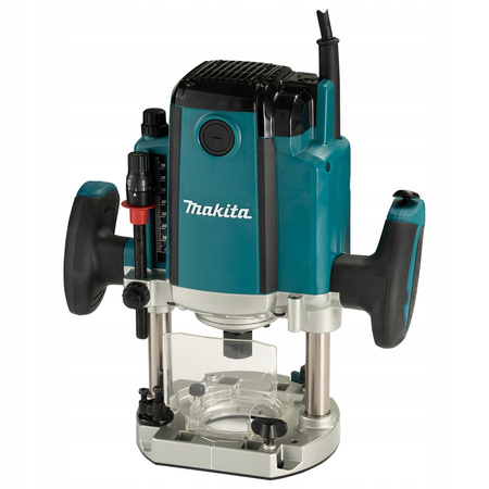 Makita Frezarka 1650W 2x Szyna 1,5M Adapter Łącznik Walizka Frezy RP1803FX