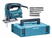 Makita Wyrzynarka 4329 230V 450W Brzeszczoty A-86898 Walizka Makpac