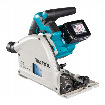 Makita Aku Piła Zagłębiarka 2x6Ah BL1860 DC18RC MAKPAC Szyna 1,5M DSP600ZJ