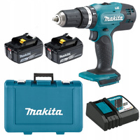 Makita Wkrętarka Walizka 2x3AH DC18RC DHP453RFE