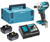 Makita Wkrętarka Zakrętarka Klucz Udarowy 2x3Ah BL1830 DC18RC DTD156ZJ