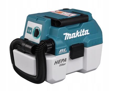 Makita Odkurzacz Przemysłowy LXT 18V 1x3Ah DC18RC Filtr Na Mokro DVC750LZX1