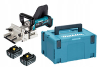 Makita Frezarka Lamelownica Do Rowków LXT 18V 100 mm 2x5Ah BL1850 DPJ180ZJ