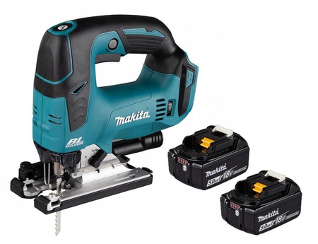 Makita Aku Wyrzynarka 3500 Obr/min 18V LXT 2x5Ah BL1850 DJV182Z