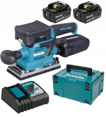 Makita Aku 18V Szlifierka Oscylacyjna DBO380RTJ