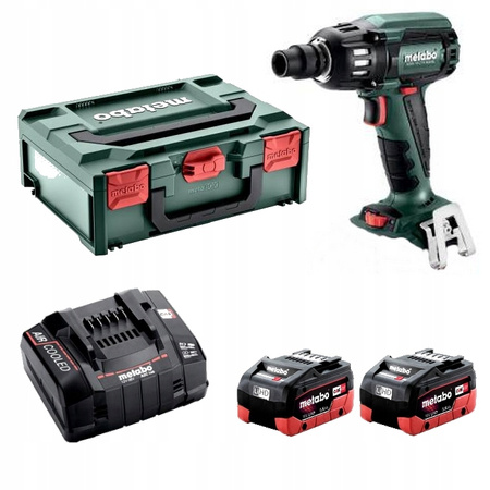 Metabo Zakrętarka Udarowa 18V 2x5,5Ah 602205660