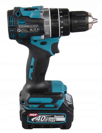 Makita Aku Wiertarko Wkrętarka Udarowa XGT 40V 64Nm 2x4Ah BL4040 HP002GZ