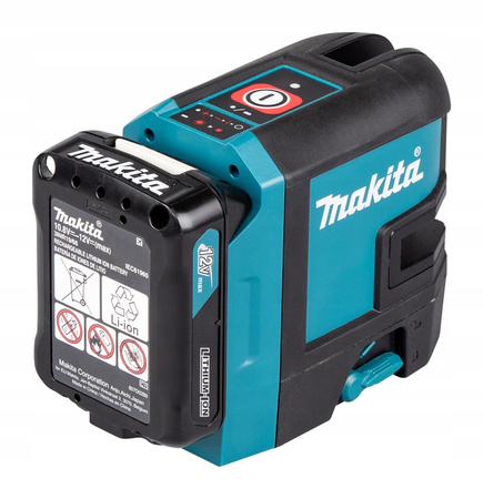 Makita Akumulatorowy Laser Krzyżowy Czerwony 12V CXT 25 m SK105DZ
