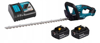 Makita Aku Nożyce Do Żywopłotu LXT 18V 60 cm 2x6Ah BL1860 DC18RC DUH607Z