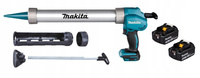 Makita Aku Wyciskacz do Silikonu Kleju LXT 18V 2x3Ah BL1830 DCG180ZX