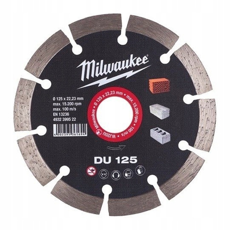 MILWAUKEE TARCZA DIAMENTOWA 125MM DU125 4932399522