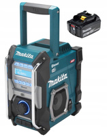 Makita Radio Budowlane Bluetooth FM DAB+ 18V 1x6Ah BL1860 MR004G