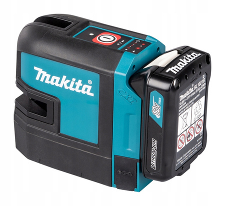Makita Akumulatorowy Laser Krzyżowy Czerwony 12V CXT 25 m SK105DZ