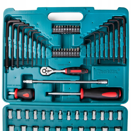 MAKITA ZESTAW AKCESORIÓW 92szt. KLUCZE IMBUSOWE P-46470