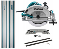 Makita Piła Tarczowa 2000W Łącznik 198885 Adapter 198570 2x Szyna 1M HS0600