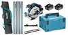 Makita Piła Tarczowa 2x6Ah BL1860 Adapter Łącznik Torba Szyna 2x1M DHS680ZJ