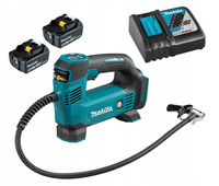 Makita Aku Mini Kompresor Sprężarka 18V LXT 2x5Ah BL1850 DC18RC DMP180Z