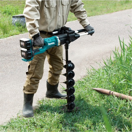 Makita Wiertnica Glebowa 4x6Ah BL1860 DC18RC Świder 200/800mm DDG461Z XXL