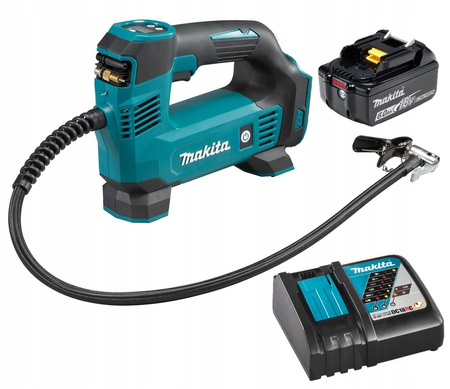 Makita Aku Mini Kompresor Sprężarka 18V LXT 1x6Ah BL1860 DC18RC DMP180Z