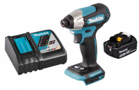 Makita Aku Wkrętarka Zakrętarka 18V LXT 140Nm 1x5Ah BL1850 DC18RC DTD157Z