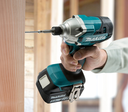 Makita Wkrętarka Zakrętarka Klucz Udarowy 1x2Ah BL1820 DC18RC DTD156ZJ