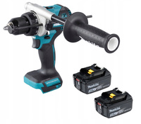 Makita Aku Wiertarko Wkrętarka Udarowa LXT 18V 130Nm 2x3Ah BL1830 DHP486Z