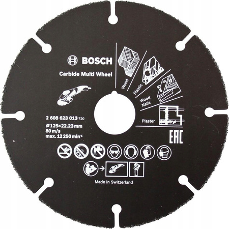 Tarcza uniwersalna Bosch 125mm 2608623013