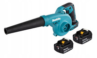 Makita Aku Kompaktowa Dmuchawa LXT 18V 98 m/s 2x3Ah BL1830 DUB185Z