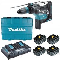 Makita Aku Młot Udarowy SDS MAX 36V Walizka 4x5Ah BL1850 DC18RD DHR400T4N