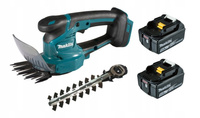 Makita Aku Nożyce Do Żywopłotu i Trawy LXT 18V 2x5Ah BL1850 DUM111ZX