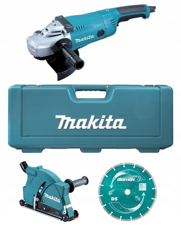 Makita Szlifierka Walizka GA9020R Tarcza D-61145 Osłona Z odsysaniem 198440