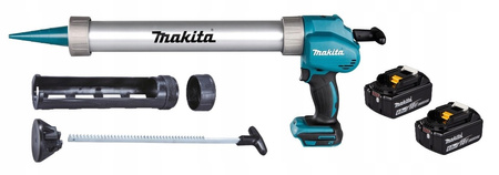 Makita Aku Wyciskacz do Silikonu Kleju LXT 18V 2x6Ah BL1860 DCG180ZX