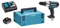 Makita Aku Wiertarko Wkrętarka Udar LXT 18V 1x6Ah BL1860 DC18RC DHP451ZJ