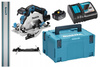 Makita Piła Tarczowa 18V 1x6Ah BL1860 DC18RC Adapter Szyna 1,5M DHS680ZJ