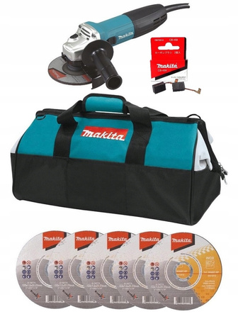 Makita Szlifierka 5x Tarcza Torba Szczotki GA5030R