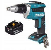 Makita Aku Wkrętarka Regips Do Płyt Karton Gips LXT18V 1x5Ah BL1850 DFS452Z