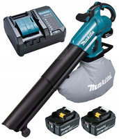 Makita Aku Dmuchawa Odkurzacz 2x5AH DC18WC DUB187Z