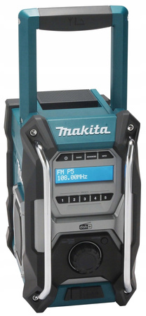 Makita Radio Budowlane FM DAB+ XGT 12V 18V 40V 1x2,5Ah BL4025 DC40RA MR003G