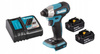 Makita Aku Wkrętarka Zakrętarka 18V LXT 140Nm 2x6Ah BL1860 DC18RC DTD157Z
