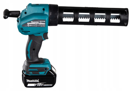 Makita Aku Wyciskacz do Silikonu Kleju LXT 18V 2x6Ah BL1860 DC18RC DCG180ZX